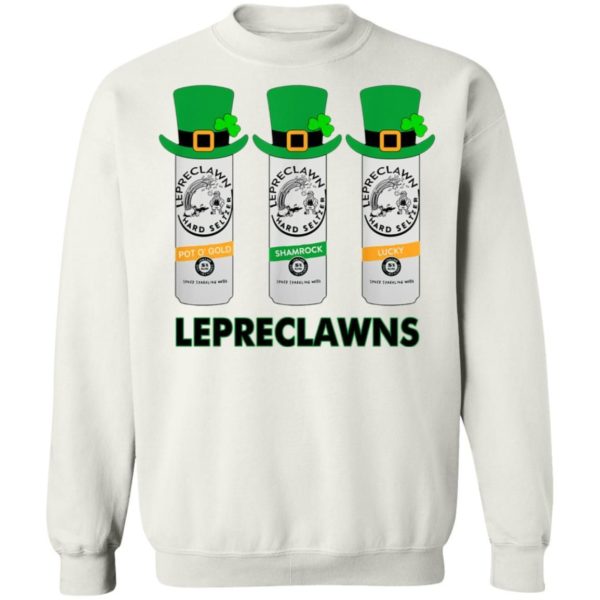 Lepreclawns Pot O’ Gold Shamrock Lucky St Patrick’s Day Claw Shirt Apparel