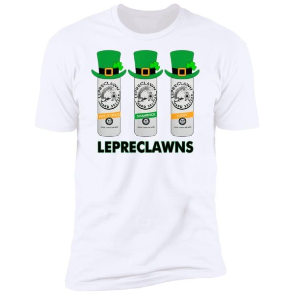 Lepreclawns Pot O’ Gold Shamrock Lucky St Patrick’s Day Claw Shirt Apparel