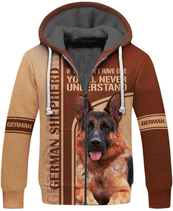 Love German Shepherd If You Don't Have One You'll Never Understand 3D All Over Print Shirt Apparel