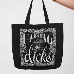 Eat A Bag of Dicks Tote Bag Apparel