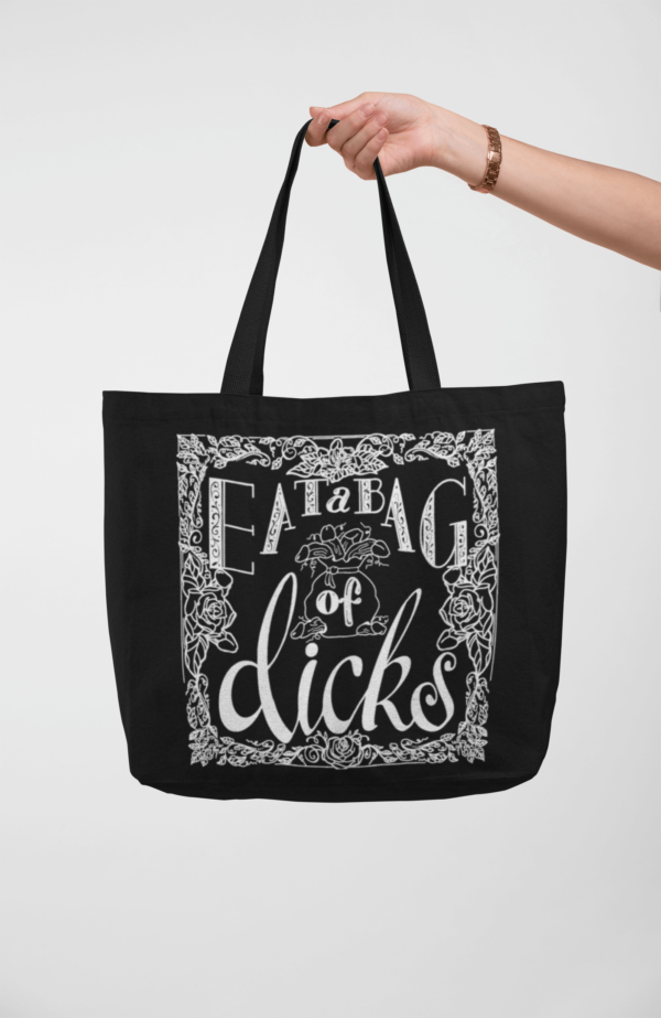 Eat A Bag of Dicks Tote Bag Apparel