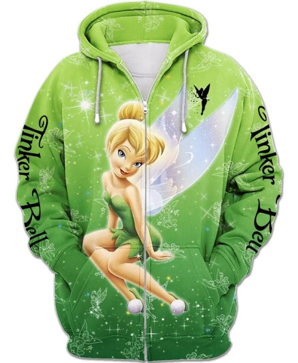 Tinker Bell Magic Exclusive 3D All Over Print Shirt Uncategorized