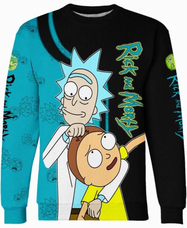 Rick and Morty 3D All Over Print Exclusive Shirt Apparel