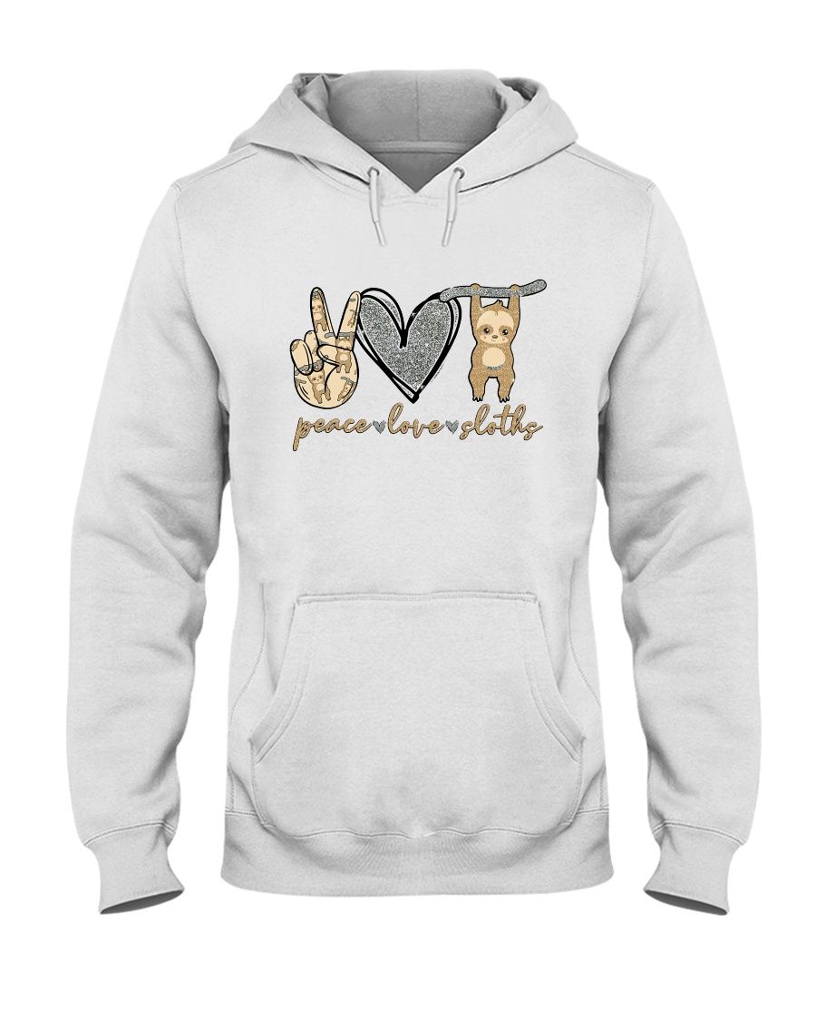 Peace Love Sloths Shirt Apparel Peace Love Sloths Shirt Apparel