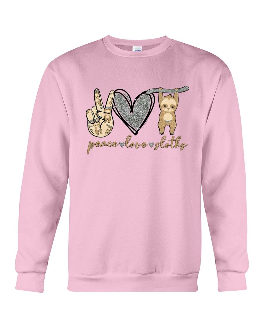 Peace Love Sloths Shirt Apparel Peace Love Sloths Shirt Apparel