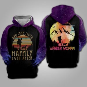 And She Lived Happily Ever After 3D Hoodie Apparel