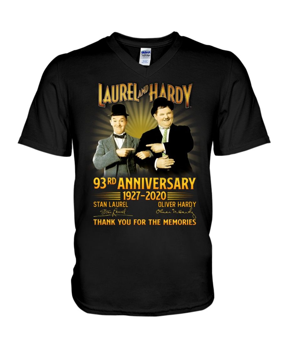 Laurel & Hardy 93 Rd Anniversary 1927 2020 Signature Shirt Apparel Laurel & Hardy 93 Rd Anniversary 1927 2020 Signature Shirt Apparel
