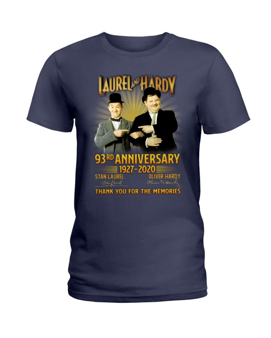 Laurel & Hardy 93 Rd Anniversary 1927 2020 Signature Shirt Apparel Laurel & Hardy 93 Rd Anniversary 1927 2020 Signature Shirt Apparel