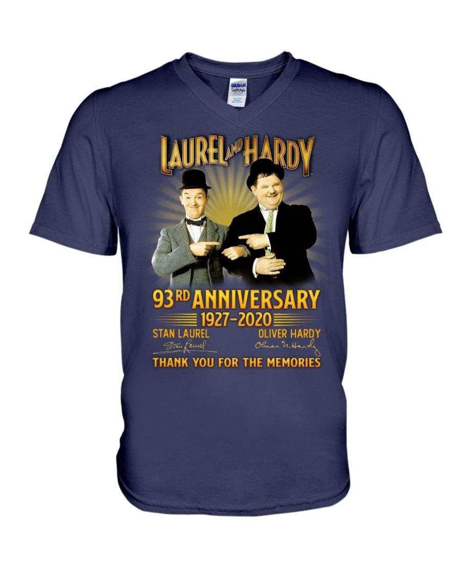 Laurel & Hardy 93 Rd Anniversary 1927 2020 Signature Shirt Apparel Laurel & Hardy 93 Rd Anniversary 1927 2020 Signature Shirt Apparel