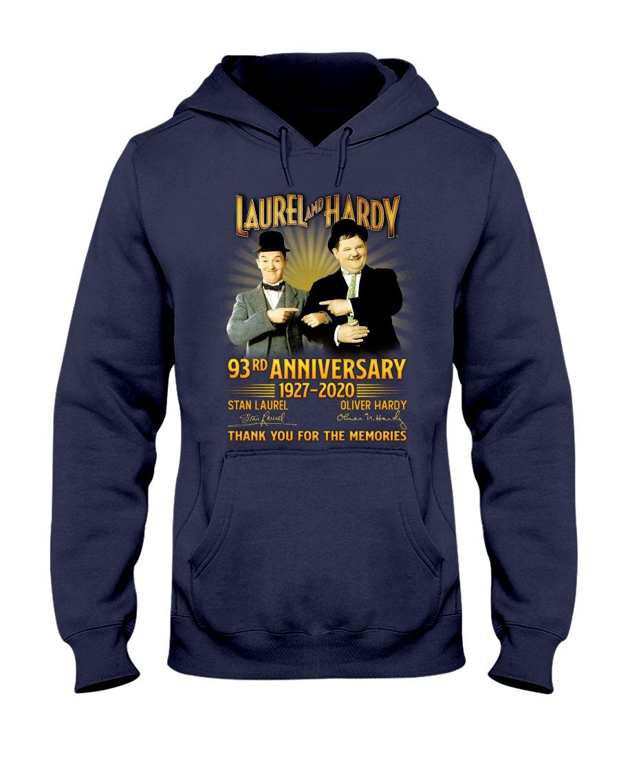 Laurel & Hardy 93 Rd Anniversary 1927 2020 Signature Shirt Apparel Laurel & Hardy 93 Rd Anniversary 1927 2020 Signature Shirt Apparel