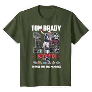 Tom Brady Thank You For The Memories 20 Year Shirt Uncategorized