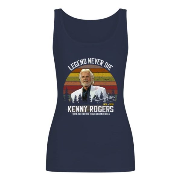 Legend Never Die 1938 2020 Kenny Rogers Thank You For The Music And Memories Shirt Apparel