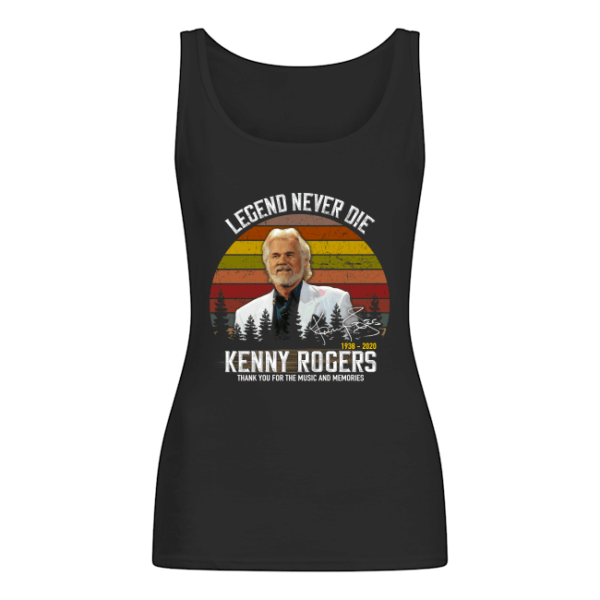 Legend Never Die 1938 2020 Kenny Rogers Thank You For The Music And Memories Shirt Apparel