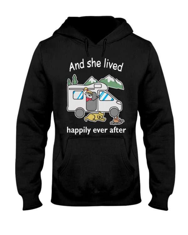 And She Lived Happily Ever After Shirt Apparel