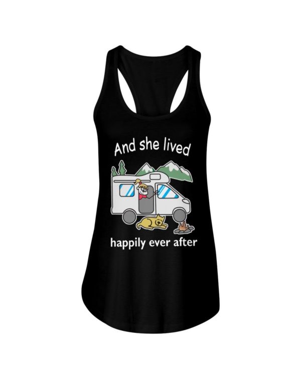 And She Lived Happily Ever After Shirt Apparel