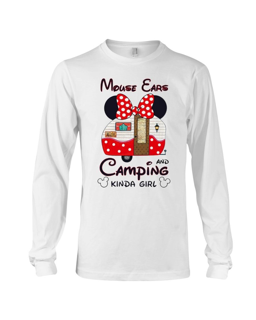 Mouse Ears And Camping Kinda Girl Shirt Apparel Mouse Ears And Camping Kinda Girl Shirt Apparel