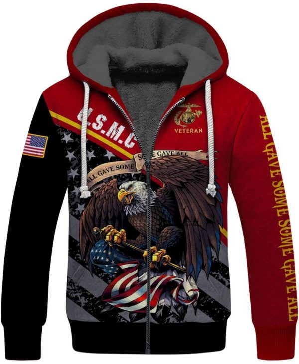 USMC Veteran All Gave Some, Some Gave All 3D All Over Print Shirt Apparel