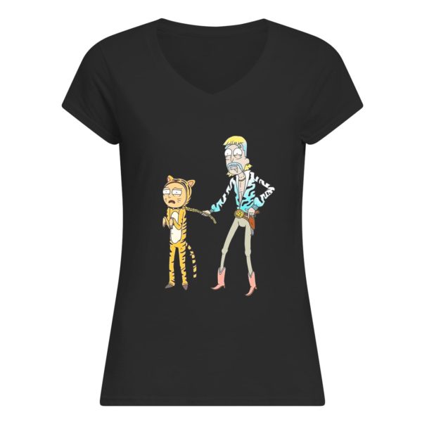 Rick and Morty x Tiger King Funny Parody Shirt Apparel