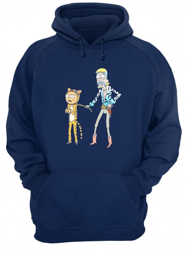 Rick and Morty x Tiger King Funny Parody Shirt Apparel