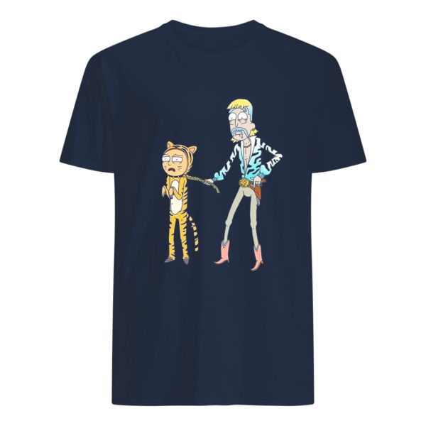 Rick and Morty x Tiger King Funny Parody Shirt Apparel