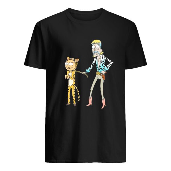 Rick and Morty x Tiger King Funny Parody Shirt Apparel