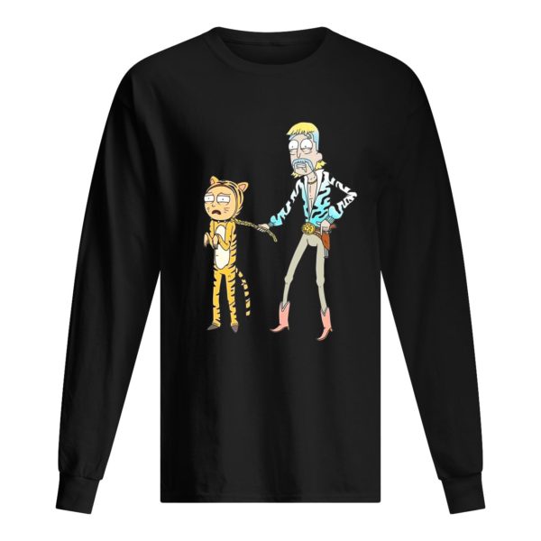 Rick and Morty x Tiger King Funny Parody Shirt Apparel