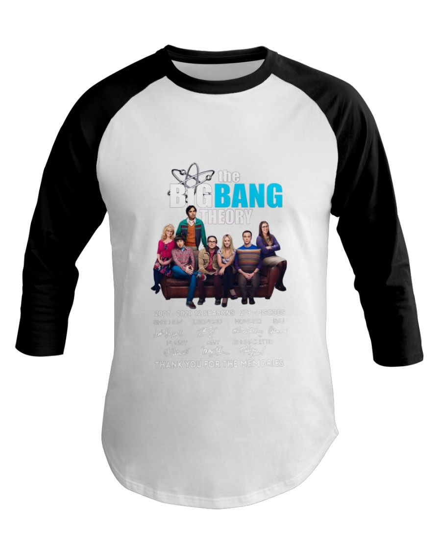 The Bigbang Theory 2007 2020 Thank You For The Memories Signature Shirt Apparel The Bigbang Theory 2007 2020 Thank You For The Memories Signature Shirt Apparel