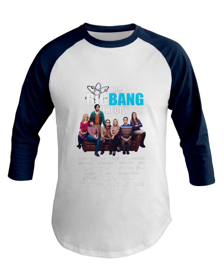 The Bigbang Theory 2007 2020 Thank You For The Memories Signature Shirt Apparel The Bigbang Theory 2007 2020 Thank You For The Memories Signature Shirt Apparel