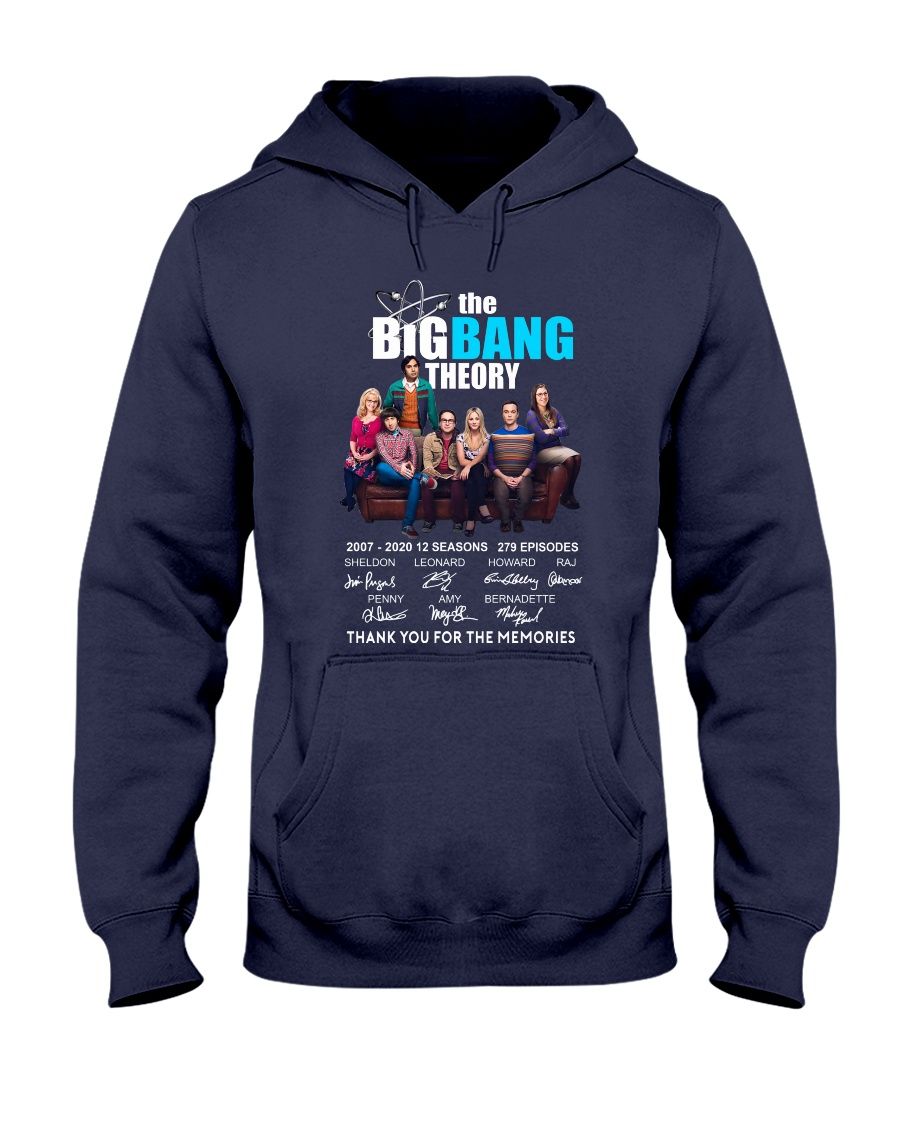 The Bigbang Theory 2007 2020 Thank You For The Memories Signature Shirt Apparel The Bigbang Theory 2007 2020 Thank You For The Memories Signature Shirt Apparel