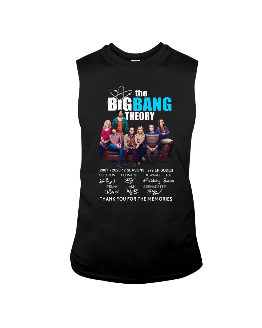 The Bigbang Theory 2007 2020 Thank You For The Memories Signature Shirt Apparel The Bigbang Theory 2007 2020 Thank You For The Memories Signature Shirt Apparel