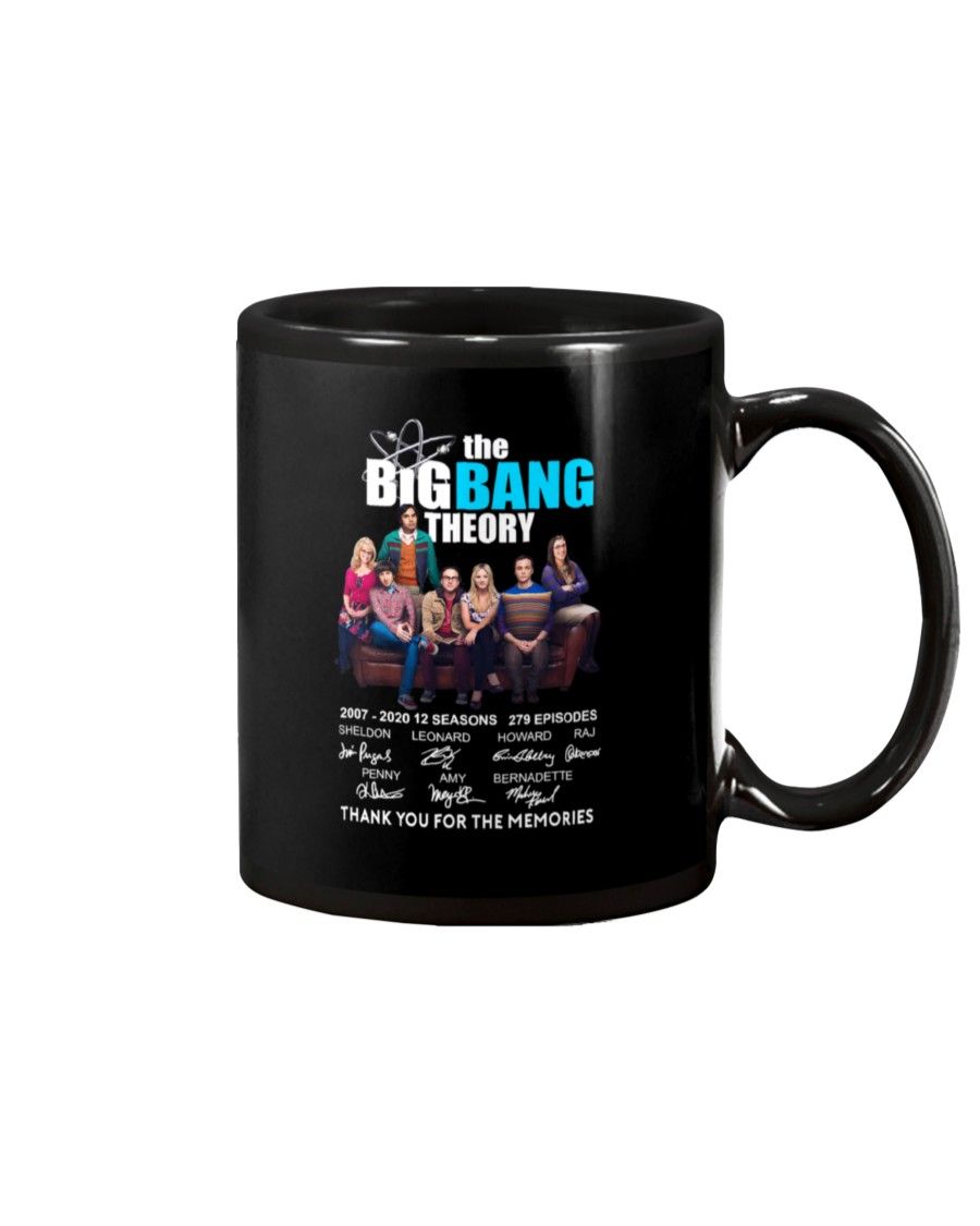 The Bigbang Theory 2007 2020 Thank You For The Memories Signature Shirt Apparel The Bigbang Theory 2007 2020 Thank You For The Memories Signature Shirt Apparel