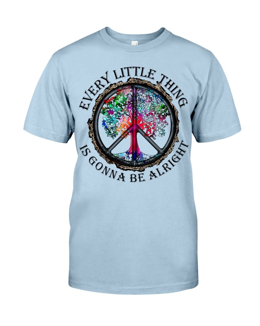 Hippie Every Little Thing Is Gonna Be Alright Shirt Apparel Hippie Every Little Thing Is Gonna Be Alright Shirt Apparel
