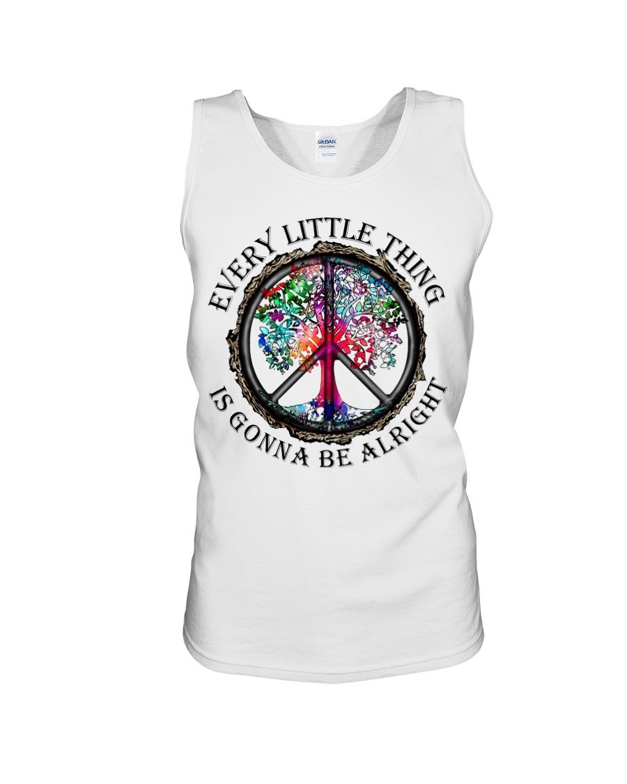 Hippie Every Little Thing Is Gonna Be Alright Shirt Apparel Hippie Every Little Thing Is Gonna Be Alright Shirt Apparel