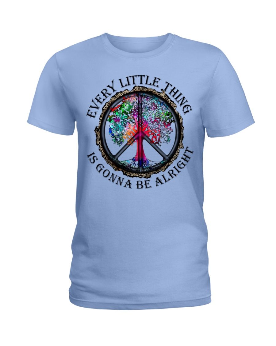 Hippie Every Little Thing Is Gonna Be Alright Shirt Apparel Hippie Every Little Thing Is Gonna Be Alright Shirt Apparel