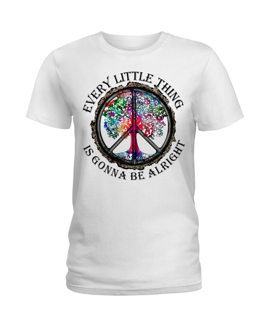 Hippie Every Little Thing Is Gonna Be Alright Shirt Apparel Hippie Every Little Thing Is Gonna Be Alright Shirt Apparel