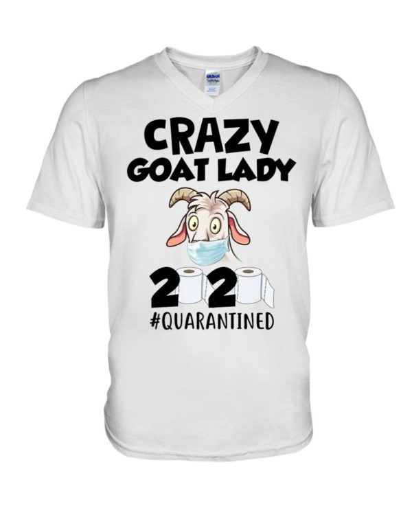 Crazy Goat Lady 2020 Quarantined Shirt Apparel