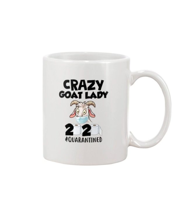 Crazy Goat Lady 2020 Quarantined Shirt Apparel