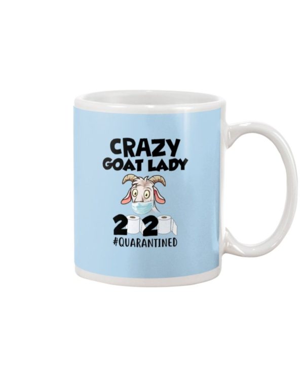 Crazy Goat Lady 2020 Quarantined Shirt Apparel