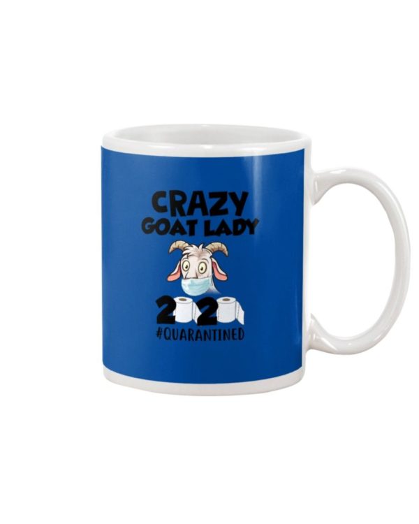 Crazy Goat Lady 2020 Quarantined Shirt Apparel