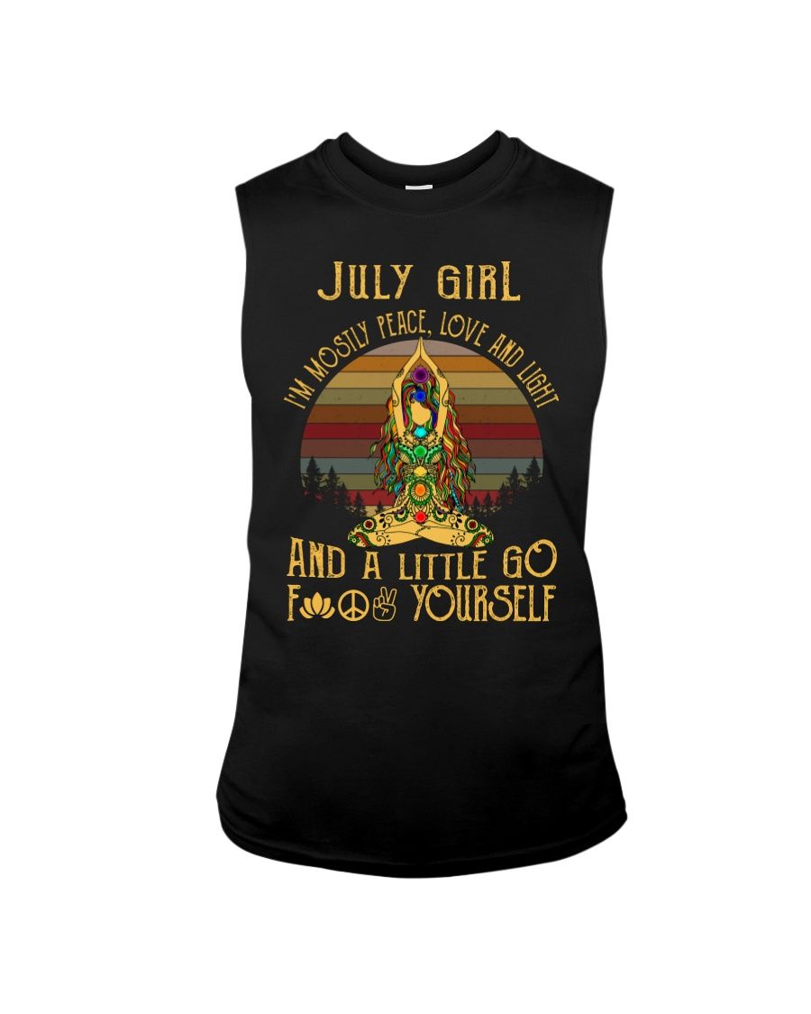 July Girl I'm Mostly Peace Love And Light Buddha Yoga Shirt. Apparel July Girl I'm Mostly Peace Love And Light Buddha Yoga Shirt. Apparel