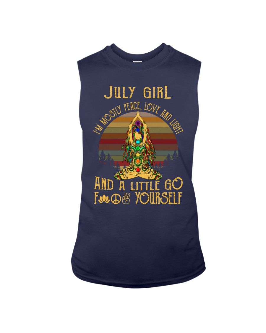 July Girl I'm Mostly Peace Love And Light Buddha Yoga Shirt. Apparel July Girl I'm Mostly Peace Love And Light Buddha Yoga Shirt. Apparel
