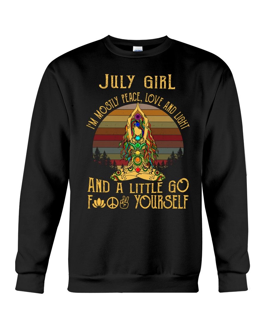 July Girl I'm Mostly Peace Love And Light Buddha Yoga Shirt. Apparel July Girl I'm Mostly Peace Love And Light Buddha Yoga Shirt. Apparel