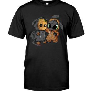 Baby Groot & Toothless Together Shirt Apparel