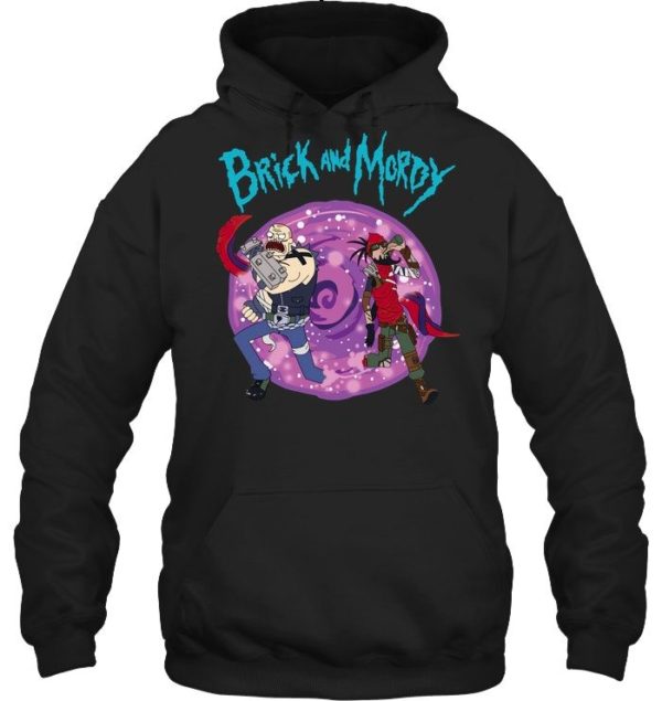 Brick and Mordy Parody Rick & Morty Shirt Apparel