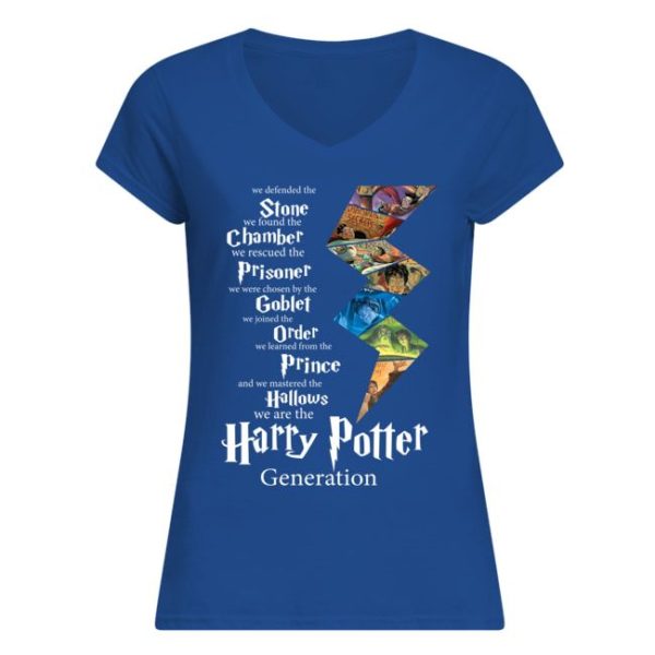 Harry Potter Generation We Defended The Stone We Found The Chamber Shirt Apparel