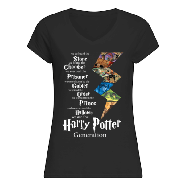 Harry Potter Generation We Defended The Stone We Found The Chamber Shirt Apparel