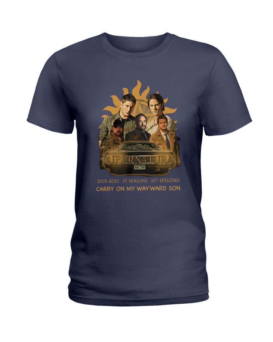 Supernatural Carry On My Wayward Son 2005 2020 Shirt Apparel Supernatural Carry On My Wayward Son 2005 2020 Shirt Apparel