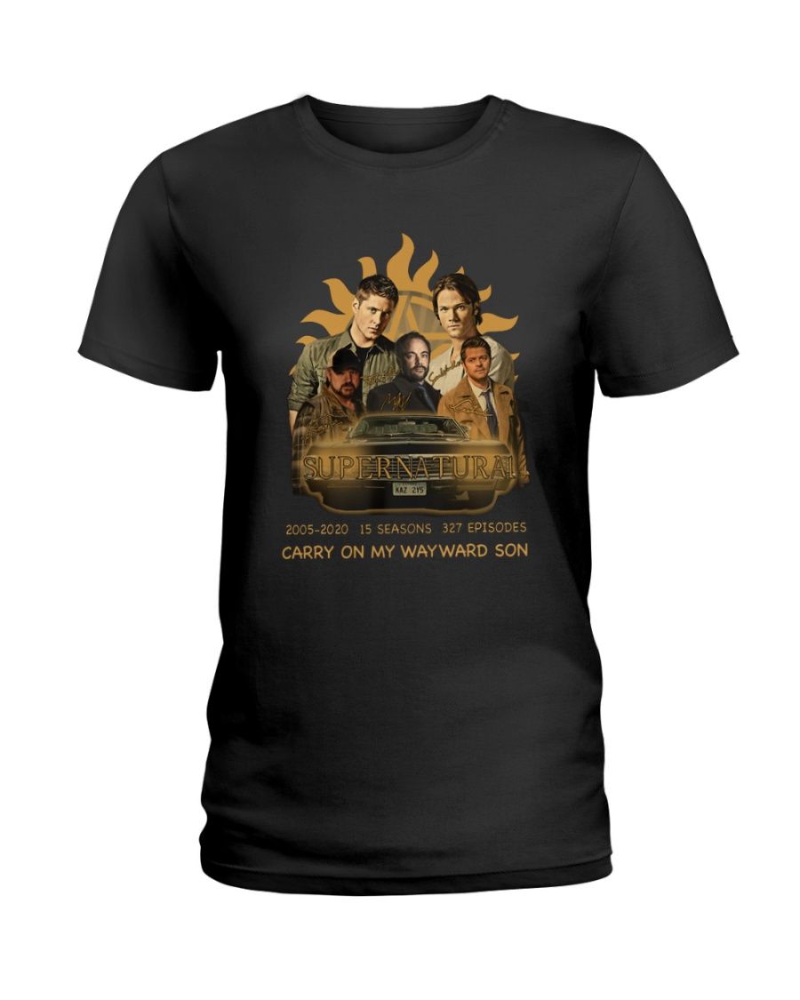 Supernatural Carry On My Wayward Son 2005 2020 Shirt Apparel Supernatural Carry On My Wayward Son 2005 2020 Shirt Apparel