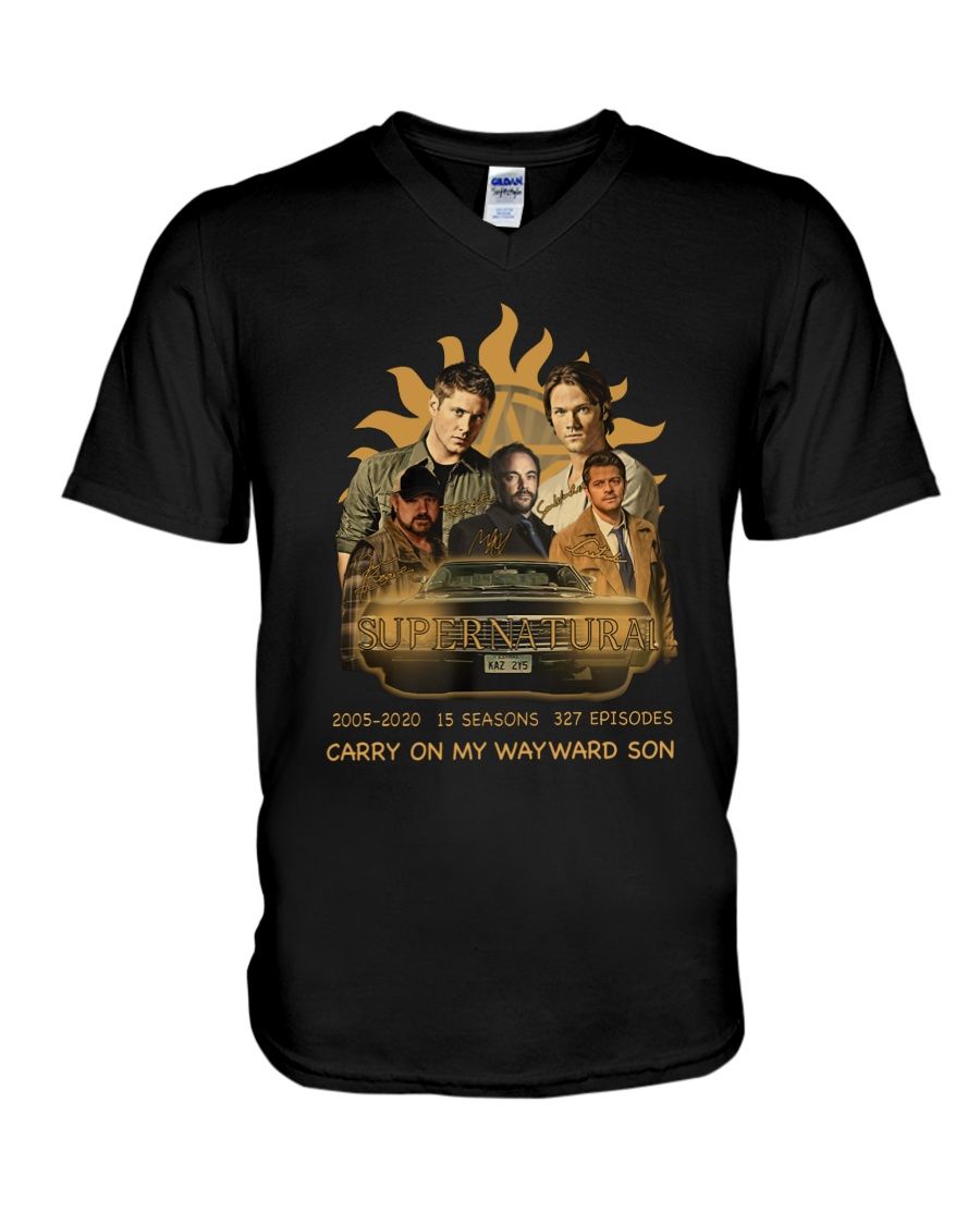 Supernatural Carry On My Wayward Son 2005 2020 Shirt Apparel Supernatural Carry On My Wayward Son 2005 2020 Shirt Apparel