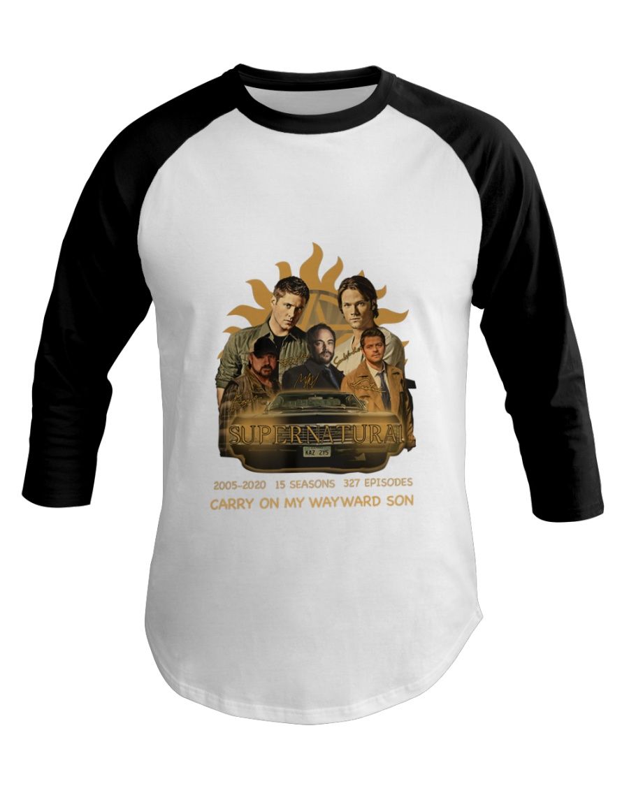 Supernatural Carry On My Wayward Son 2005 2020 Shirt Apparel Supernatural Carry On My Wayward Son 2005 2020 Shirt Apparel